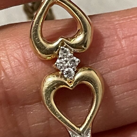 14K Yellow Gold and Diamonds AK Atasay Kuyumculuk 8" Byzantine Bracelet 7.58 gms - Picture 4 of 12